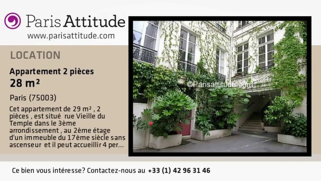 Appartement 1 Chambre à louer - Musée Picasso, Paris - Ref. 7309