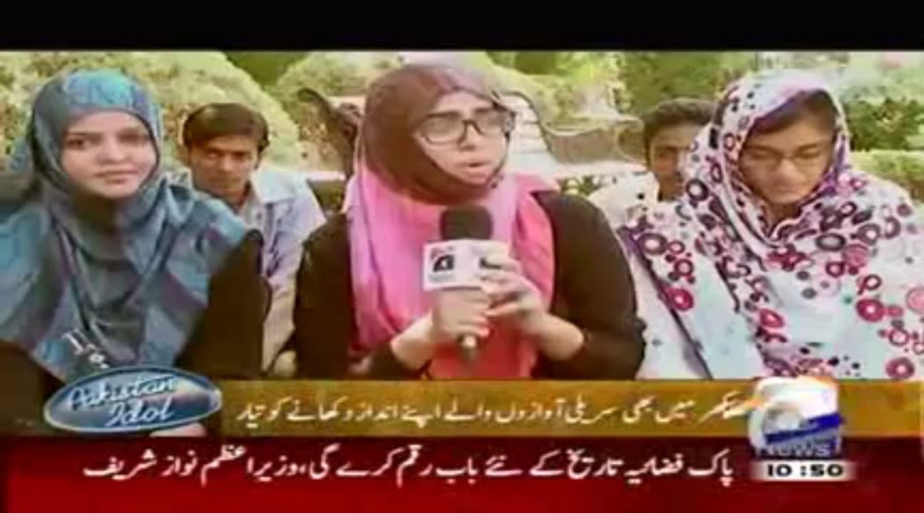 Pakistan Idol in Sukkhur 10 Oct 2013 -Pakistan Idol Sukkhur Auditions 10.11.2013 on Geo News By GlamurTv