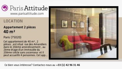 Appartement 1 Chambre à louer - Ménilmontant, Paris - Ref. 4686