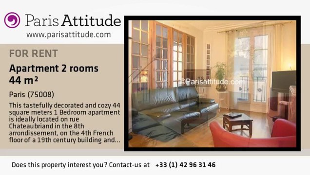 1 Bedroom Apartment for rent - Arc de Triomphe, Paris - Ref. 3049