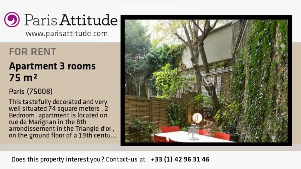 2 Bedroom Apartment for rent - Triangle d'Or, Paris - Ref. 6601