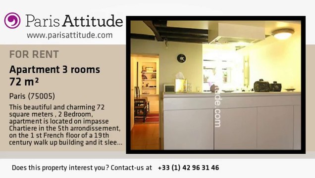 2 Bedroom Apartment for rent - Panthéon/Sorbonne, Paris - Ref. 7062