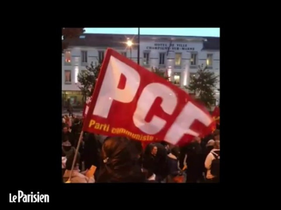 Manif anti-Le Pen à Champigny-sur-Marne