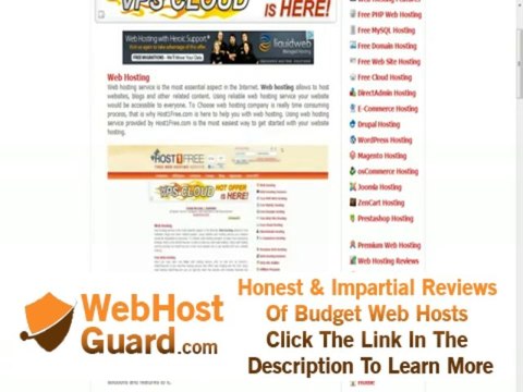 Free Web Hosting Server (Free Cloud and VPS Servers too!)