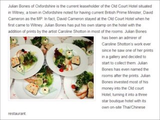 Julian Bones Oxfordshire | Outside of Work