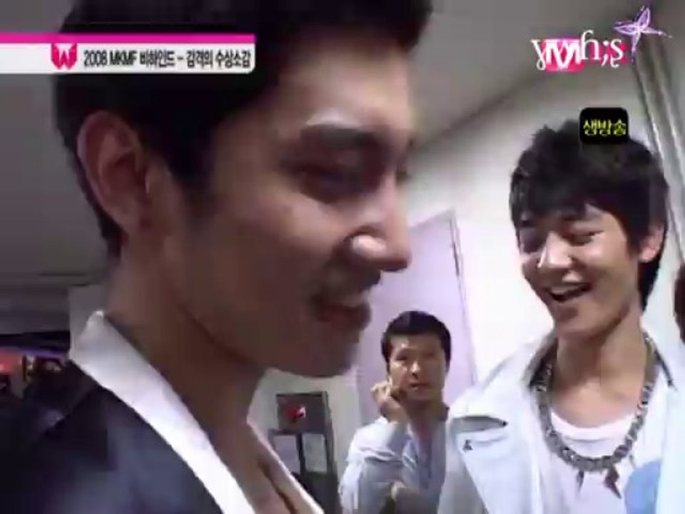 [081121] Mnet Wide News - MKMF 2008 Behind the Scene (Spanish Sub) [YWH,S]