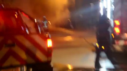 Voitures incendiées à Dour (Sudpresse)