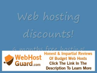 Do you want 6 Months free web hosting?