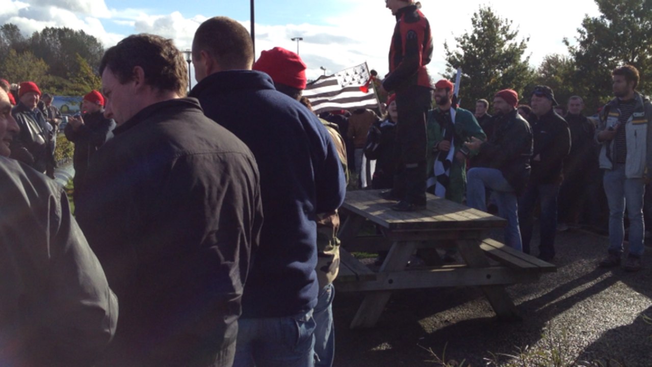 Le portique à Jugon-les-lacs