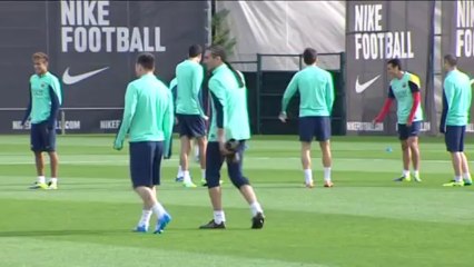 Barcelona continue preparations for Betis