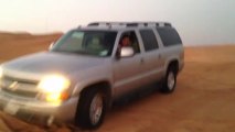 Our GMC in desert