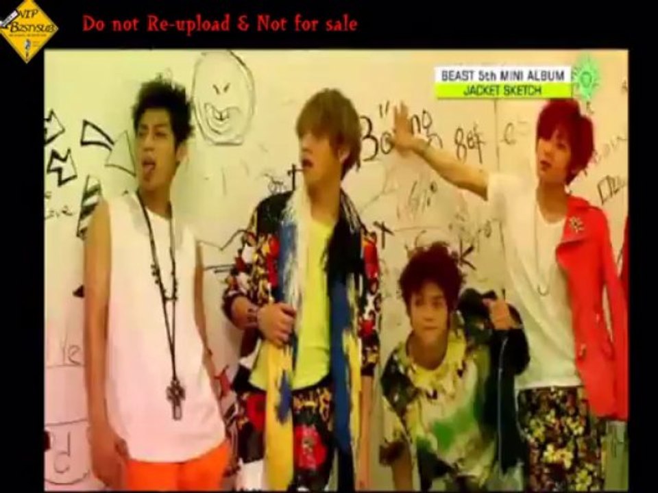 [ซับไทย] BEAST 5th MINI ALABUM JACKET SKTECH part 2