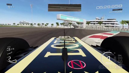 Exclusive Forza 5 Gameplay - Lotus F1 at Yas Marina