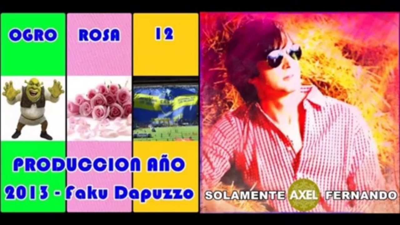 Axel Fernando - Pensando en ti & One love (Album Axel en Vivo / Buenos Aires / Estadio Velez Sarfield)