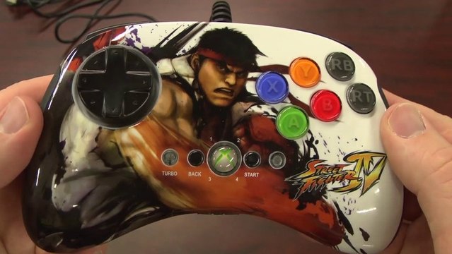 Classic Game Room - STREET FIGHTER IV MAD CATZ FIGHTPAD review