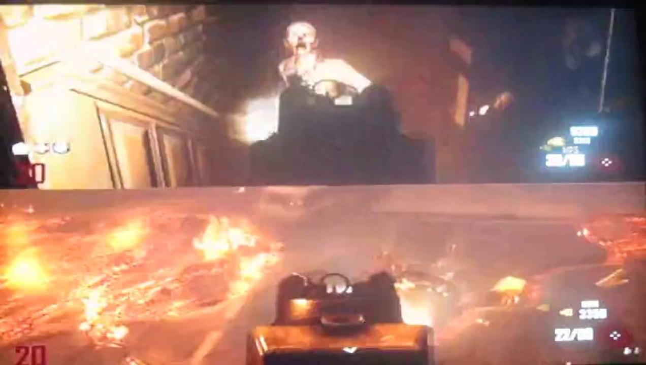 Call Of Duty Black Ops 2 : Mode Zombie ! Survie ville ! On commence a la manche 20 ! 1er parti !