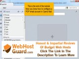 Configure Opera Mail with A.M.A.R Hosting Shared Web and Email POP3 Email Account