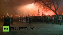 Warsaw riot video_ Nationalists attack Russian Embassy_(360p)