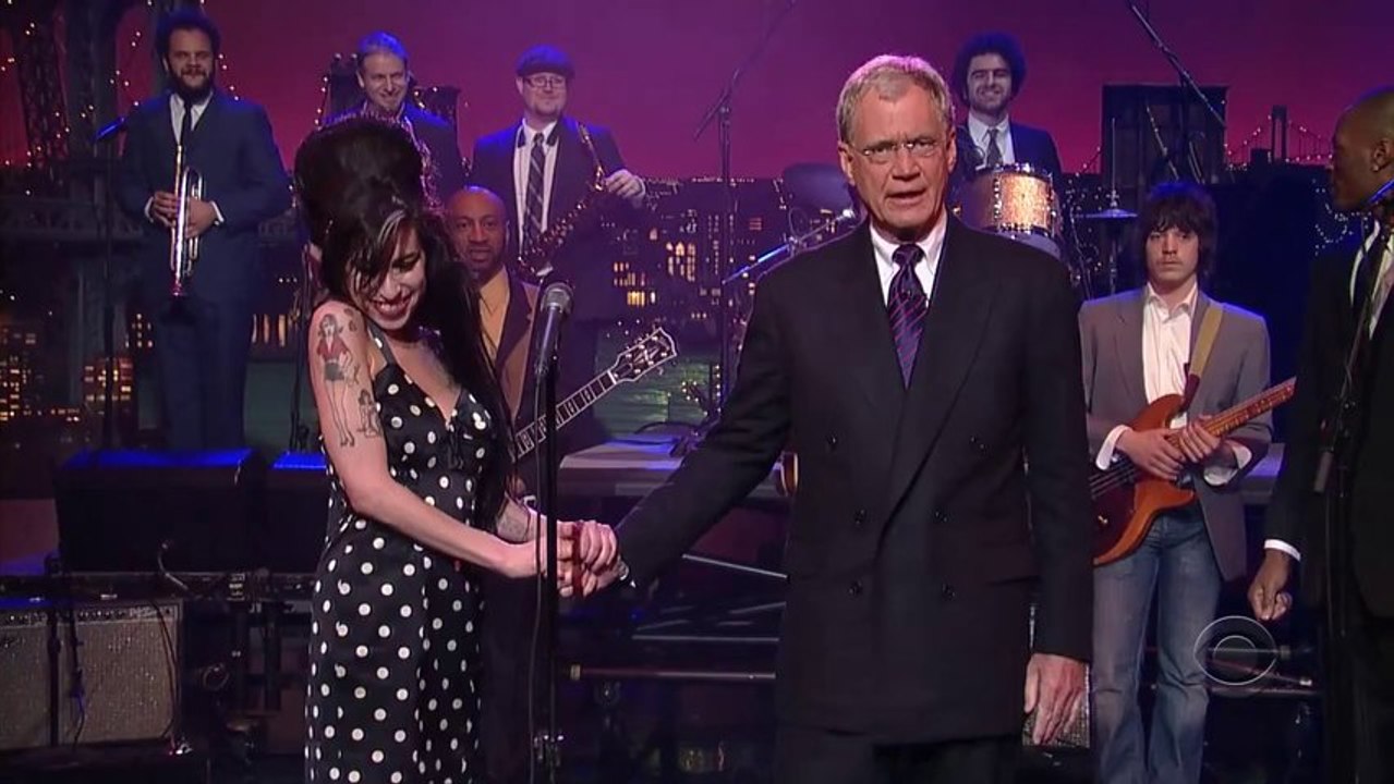 Amy Winehouse (HD)  - Rehab -Live on David Letterman