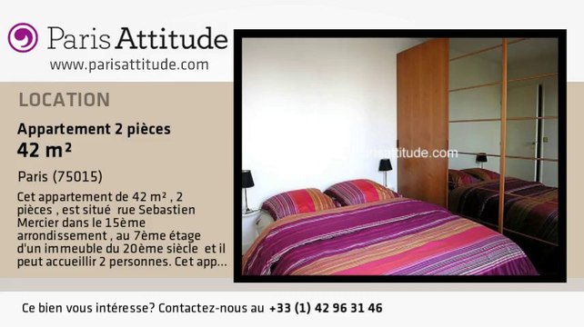 Appartement 1 Chambre à louer - Parc André Citroën, Paris - Ref. 7122