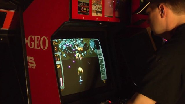 Classic Game Room - STRIKERS 1945 PLUS review for Neo-Geo MVS