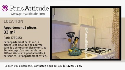 Appartement 1 Chambre à louer - Parc André Citroën, Paris - Ref. 6106