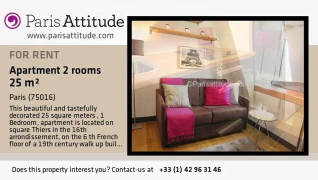 1 Bedroom Apartment for rent - Rue de la Pompe, Paris - Ref. 5765