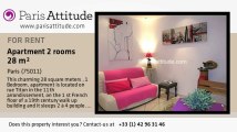 1 Bedroom Apartment for rent - Charonne, Paris - Ref. 6377