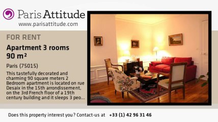 2 Bedroom Apartment for rent - Bir Hakeim, Paris - Ref. 4163