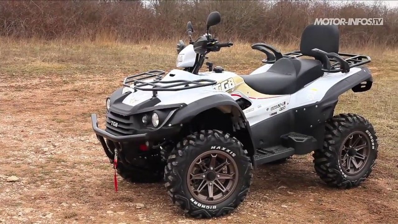 Essai quad TGB Blade 550 LT EPS
