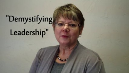 "Demystifying Leadership" book introduction