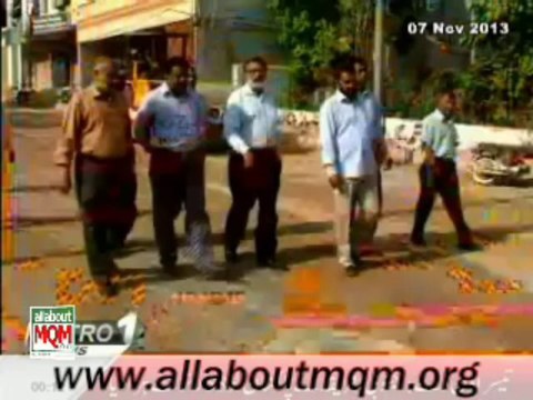 MQM Representative Visit & reviews Muharram arrangements in Karachi