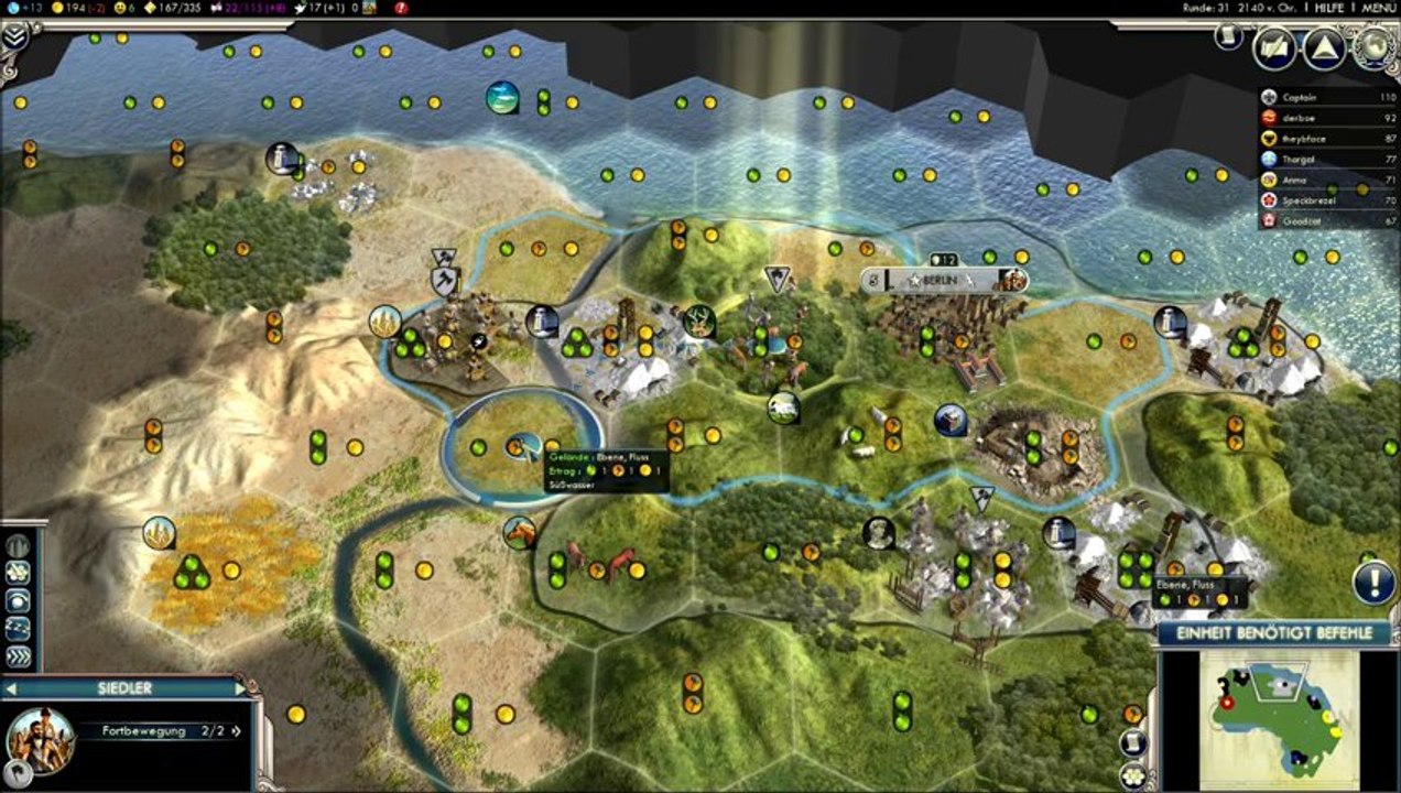 Civ 5 PBEM 67 Deutschland Runde 31