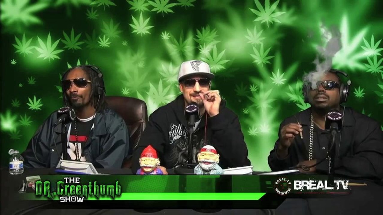 Snoop Dogg, Daz Dillinger & B-Real @ "The Dr Greenthumb Show", B-Real TV, 11-04-2013 Pt.3