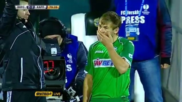 Ворскла - Карпаты 2т. myfootball.ws