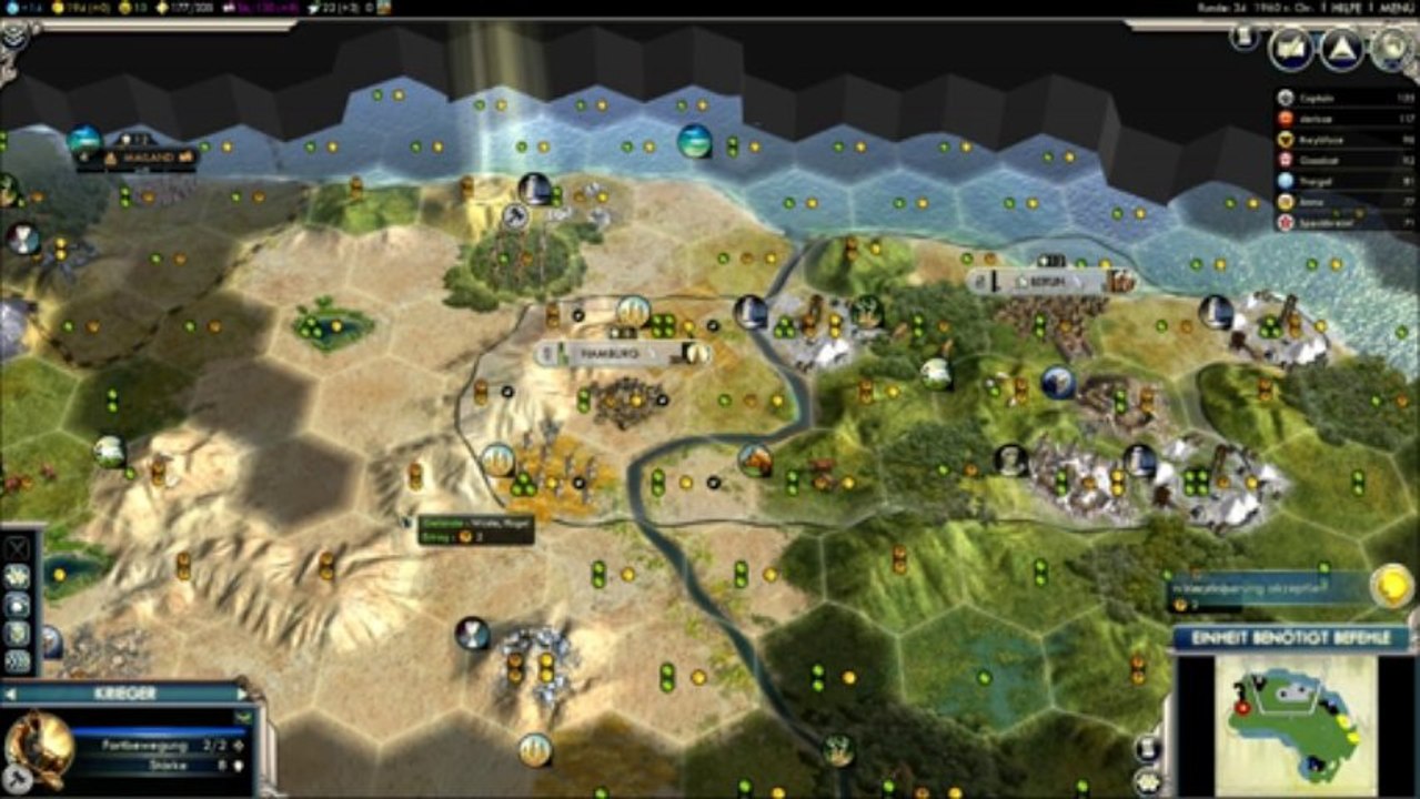 Civ 5 PBEM 67 Deutschland Runde 34