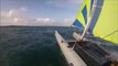 Balade en Catamaran (Dart 16) à Perros Guirec - Gros dégat matériel !!
