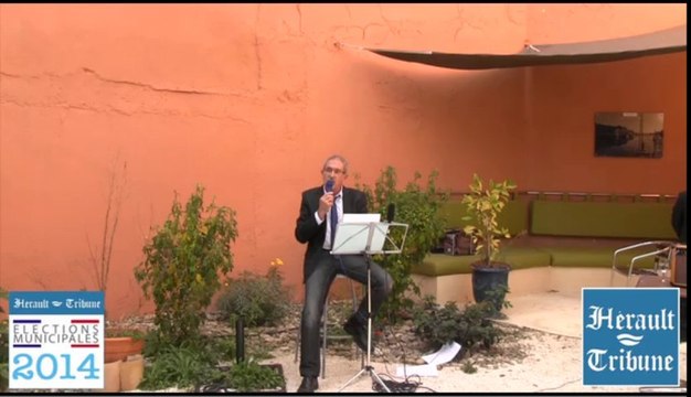 AGDE - 2013 - Henri COUQUET candidat Aux élections municipales de la Ville d'Agde