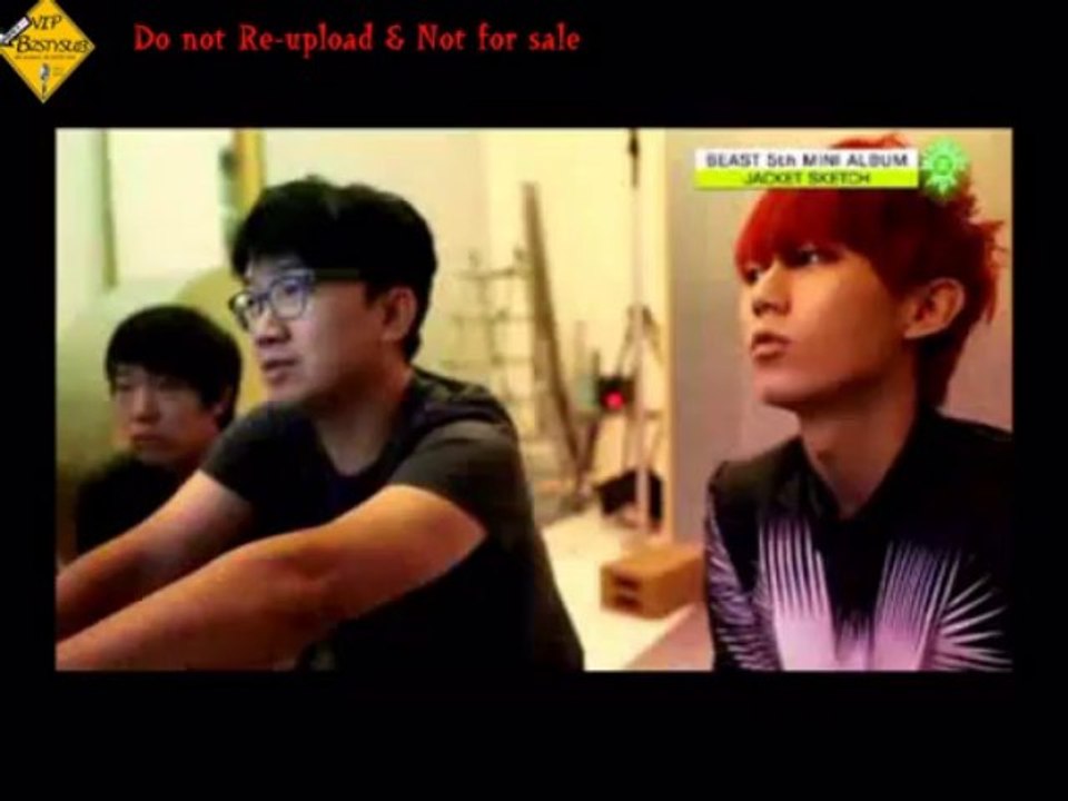 [ซับไทย] BEAST 5th MINI ALABUM JACKET SKTECH part 4
