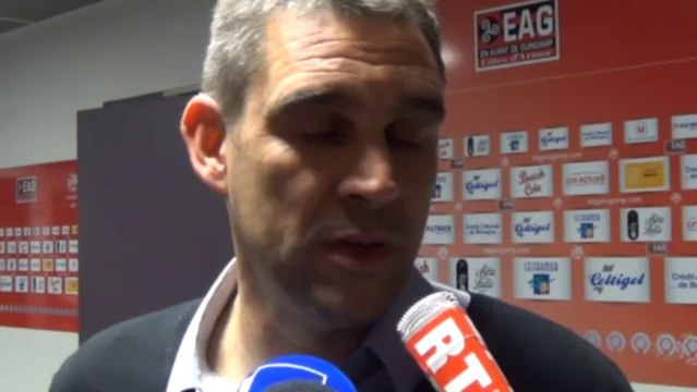 L1-J13 EAG-LILLE (0-0) RÉACTION DE JOCELYN GOURVENNEC