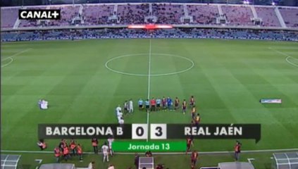 Liga Adelante  Barcelona B 0  Jaén 3