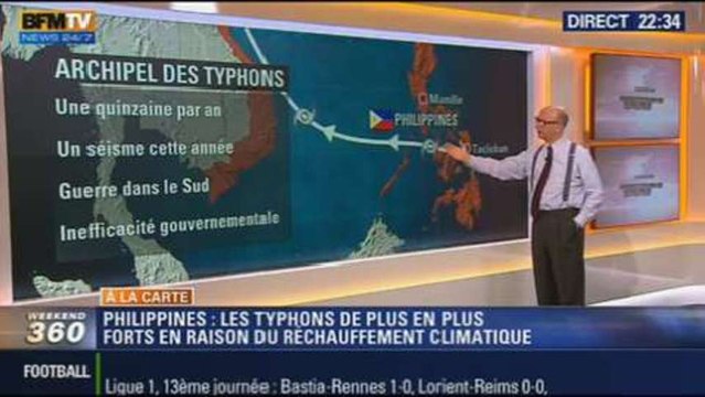 Harold à la carte: le super typhon Haiyan a frappé les Philippines - 09/11