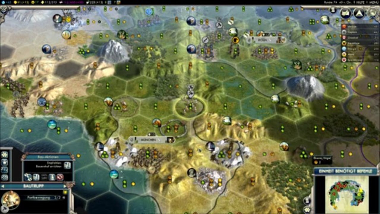 Civ 5 PBEM 67 Deutschland Runde 74