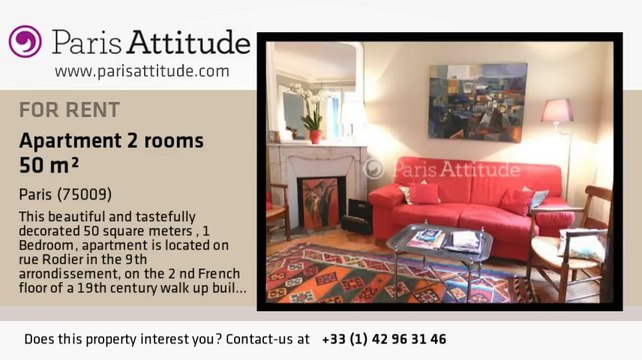 1 Bedroom Apartment for rent - Poissonnière, Paris - Ref. 1013