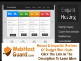 Preview Elegant Hosting - HTML Hosting Template Technology