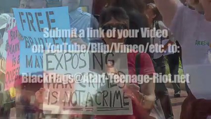 Atari Teenage Riot feat.  Anonymous ¯__(ツ)__¯  Black Flags - Are You Ready to Testify__(360p)