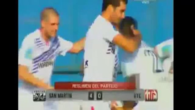 San Martin vs UTC 4 0 Resumen Goles Torneo Descentralizado 2013│FUENTE: GOLTV