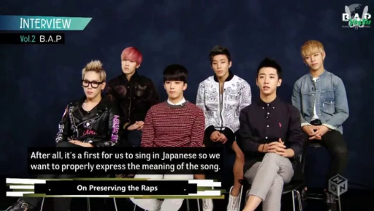 [ENG SUB] 131105 B.A.P on SELECT Interview Vol. 2