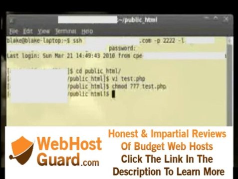 SSH into HostGator - Secure Shell Access with Ubuntu Terminal - Screencast