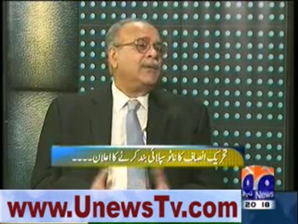 American Puppet Najam Sethi Criticizing Imran Khan